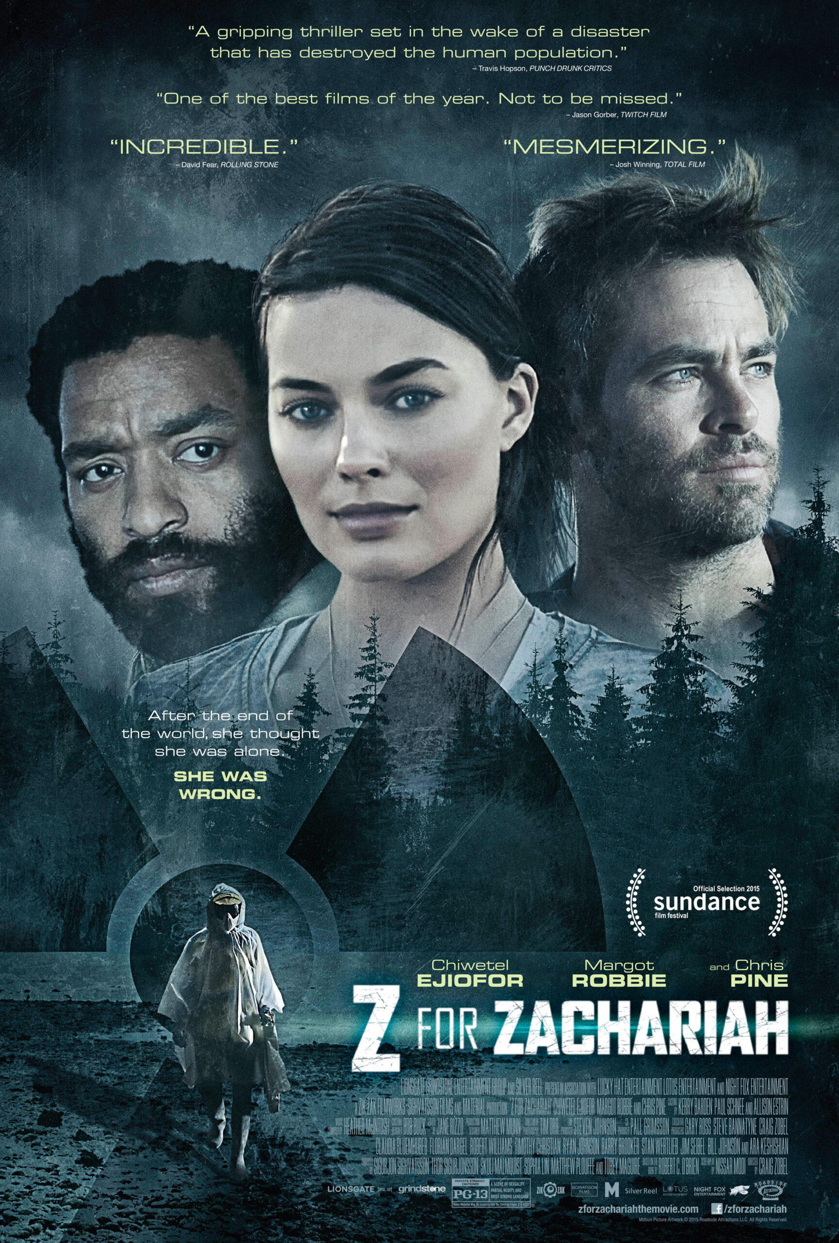 ดูหนังออนไลน์ฟรี Z for Zachariah (2015) โลกเหงาเราสามคน