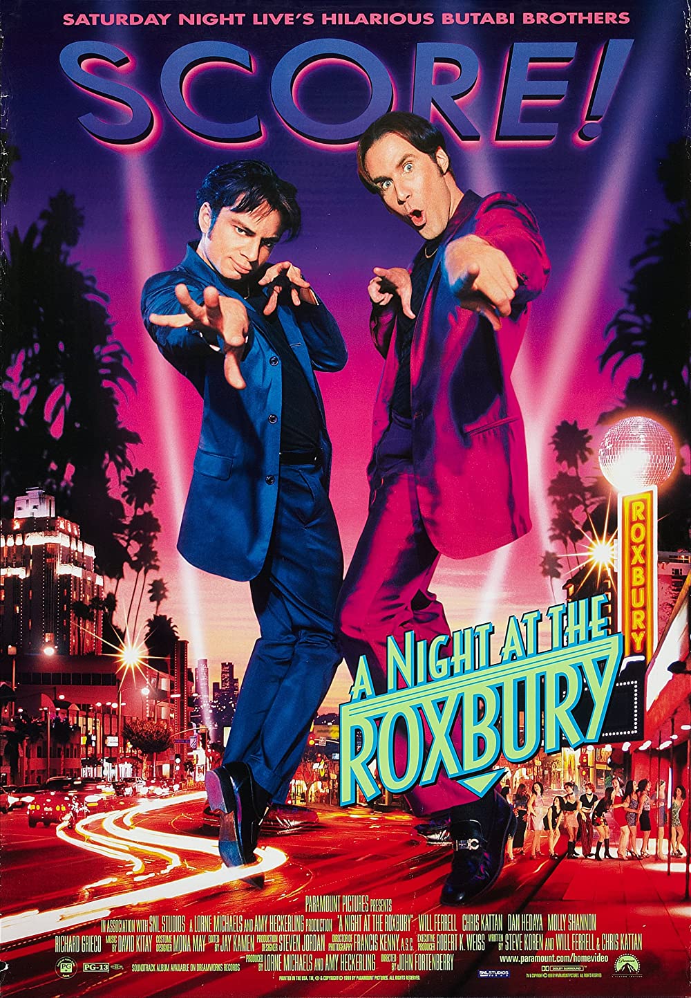 ดูหนังออนไลน์ฟรี A Night at the Roxbury (1998)