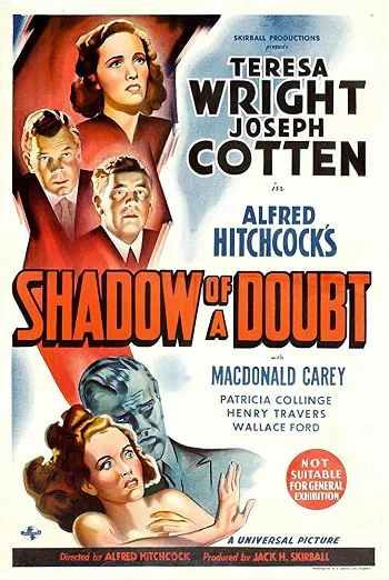 ดูหนังออนไลน์ฟรี Shadow of a Doubt เงามัจจุราช (1943) เต็มเรื่อง