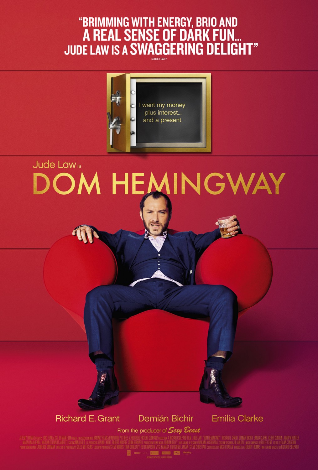 ดูหนังออนไลน์ฟรี Dom Hemingway จอมโจรกลับใจ (2013) บรรยายไทย