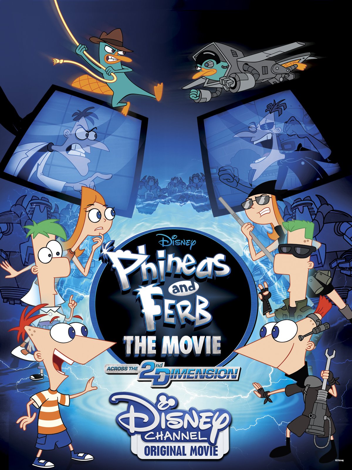 ดูหนังออนไลน์ฟรี Phineas and Ferb the Movie: Across the 2nd Dimension (2011