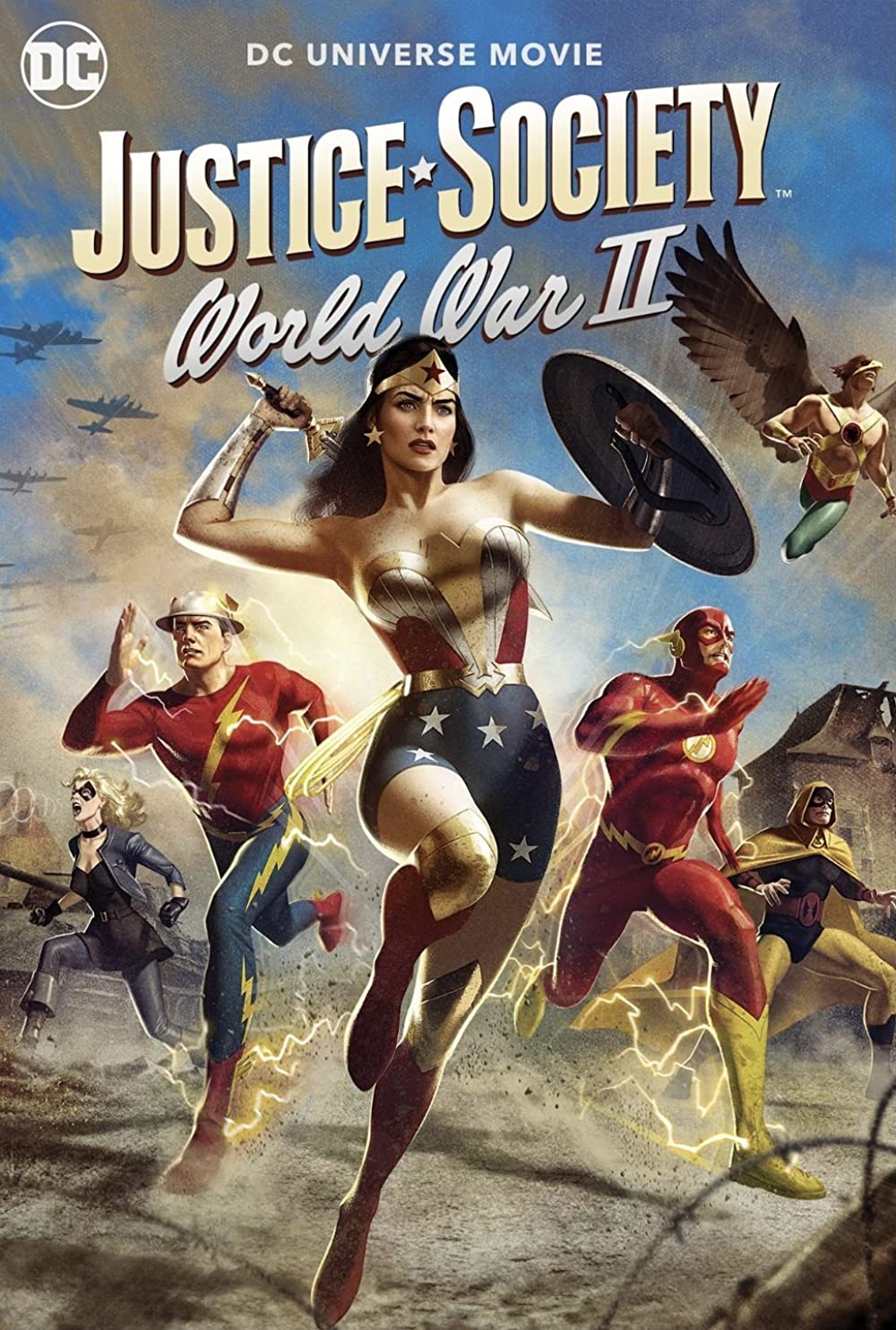 ดูหนังออนไลน์ฟรี Justice Society: World War II (2021)